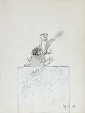 Ugo La Pietra, Lepre lunare 1965