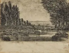 Carlo Erba, Alberi a specchio d'acqua 1908-9