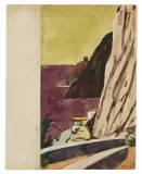 Pompeo Borra, Paesaggio di Capri 1944 ca