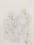 Fernando Botero, Circus couple 2008