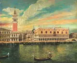 Giorgio de Chirico, Venezia (Palazzo Ducale) 1963