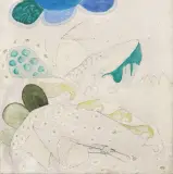 Gastone Novelli, Giardino 1966