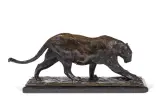 Rembrandt Bugatti, Petite Panthère Marchant, bronze
