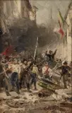 Sebastiano De Albertis, Episodio Delle Cinque Giornate Di Milano