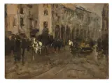 Mosè Bianchi, Vecchia Milano, Il Carrobbio