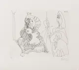 Pablo Picasso, Senza titolo 1970, etching cm