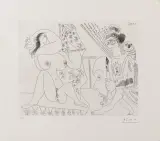 Pablo Picasso, Senza titolo 1970, etching cm