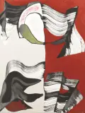 Nino Mustica, Senza titolo, mixed media on canvas cm