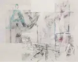 Renzo Bellanca, Composizione 2008, mixed media (oil