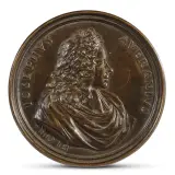Giuseppe Averani, 1721 by Massimiliano Soldani Benzi, medaglia in bronze, offered Oct 2021