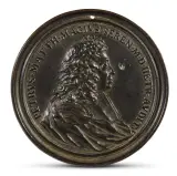 Pietro Matteo Maggi, 1702 by Massimiliano Soldani Benzi, medaglia in bronze, offered Oct 2021