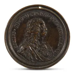 Cosimo Iii De’ Medici, 1684 by Massimiliano Soldani Benzi, offered Oct 2021