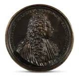 Bartolomeo Vaggelli, Marcello Malaspina, 1735, medaglia in bronze