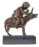Gaspero Bruschi, Sileno Su Un Asino, in bronze
