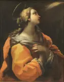 Giovanni Camillo Sagrestani, Santa, oil on canvas