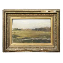 San Rossore by Francesco Gioli, oil on panel, offered Oct 2021