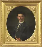 Luigi Ricci, Ritratto Di Gentiluomo, oil on canvas