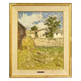 Guglielmo Pizzirani, Pomeriggio, oil on compensato