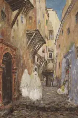 Ruelle Dans La Casbah D'Alger by Henry d'Estienne, offered Oct 2021