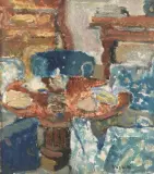 Gianni Vagnetti, Interno Con Tavolino