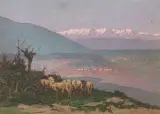 Giovanni Lomi, Paesaggio Con Gregge