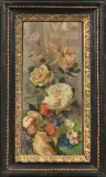 Alpenore Gobbi, Fiori, oil on canvas
