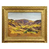 Paesaggio by Garzia Fioresi, oil on canvas, offered Sep 2021