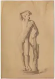 Lodovico Pogliaghi, Apollino, pencil nera