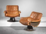 Yrjö Kukkapuro, Coppia Di Poltrone Modello Saturnus