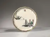 Guido Andloviz, Piattino, in ceramica smaltata