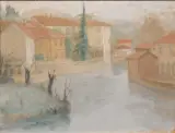 Pio Semeghini, Il Lambro a Carate Brianza 1937-38