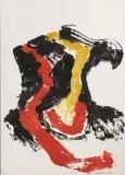 Franco Angeli, Giallo, rosso, nero 1964