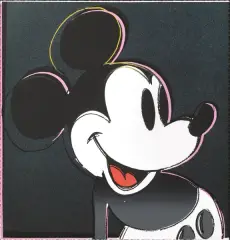 Mickey Mouse by Andy Warhol, offered Jul 2021