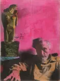 Mario Schifano, Ezra Pound e statua di Brancusi 1972