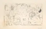 Pablo Picasso, Senza titolo 1968, etching cm