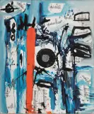 Marco Urso, Percezioni di terre 2010, mixed media on canvas cm