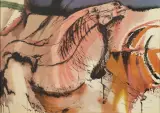Bruno Cassinari, Cavalli, lithograph on paper cm