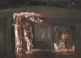 Mino Ceretti, Ricordo di metropolitana 1958, oil on canvas cm