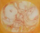 Romano Notari, Ora calda 1965, oil on canvas cm