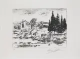 Ardengo Soffici, Paesaggio 1960