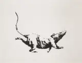 Gdp Rat 2019 by Banksy, screenprint on paper multiplo, offered Jul 2021