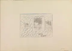 Ecco Marte by Franco Angeli, lithograph cm, offered Jun 2021