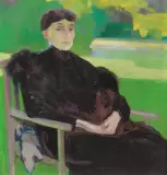 Amedeo Bocchi, Ritratto Della Signora Malvina Fornari Berenini