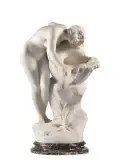 Donatello Gabbrielli, Nudo Femminile Con Conchiglia, marmo