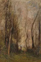 François-Auguste Ravier, Scorcio Di Bosco