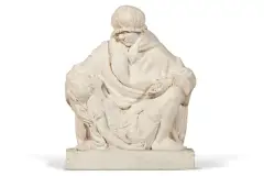 Bimbo Svenuto by Antonio Maraini, gesso, offered Jun 2021