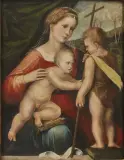 Giulio Francia, Madonna Col Bambino E San Giovannino