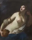 Simone Pignoni, Maddalena Penitente, oil on canvas