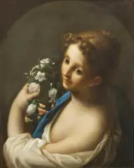 Flora by Francesco Mancini, oil on canvas, offered Jun 2021