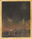 Giacomo Guardi, Due Scene Dell'Incendio Di San Marcuola